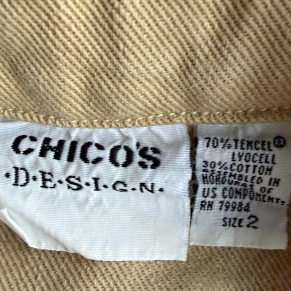Chico’s Tan Utility Jacket - Picture 4 of 4